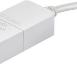 دي لينك  محول ايثرنت USB، شبكة عالية بسرعة جيجابت لاجهزة ويندوز وماك او اس- ابيض ,D-Link DUB-E130 USB-C to Gigabit Ethernet Adapter