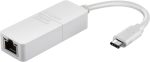 دي لينك  محول ايثرنت USB، شبكة عالية بسرعة جيجابت لاجهزة ويندوز وماك او اس- ابيض ,D-Link DUB-E130 USB-C to Gigabit Ethernet Adapter