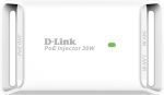 دي لينك محول بي او اي منفذ واحد، بسرعة 1000 جيجا, D-Link DPE-301GI/E Gigabit PoE Injector Adapter