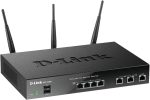 ⁦دي لينك راوتر  واي فاي مع 4 منافذ جيجابت , اسود, D-Link DSR-1000AC/MNA SSL Wireless AC SSL VPN Router (PPTP/L2TP/IPSec) ,4 x Gigabit LAN, 2 x Gigabit WAN⁩ - الصورة ⁦2⁩