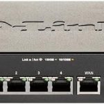 دي لينك راوتر  واي فاي مع 4 منافذ جيجابت , اسود, D-Link DSR-250V2/M SSL VPN Router (PPTP/L2TP/IPSec), 3 x Gigabit LAN, 2 x WAN with  1 Configurable WAN/LAN  port