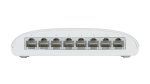 ⁦دي لينك سويتش 8 منافذ 10/100 ميجابت في الثانية، ابيض, D-Link DES-1008C/E 8-Port 10/100 Mbps Unmanaged Switch⁩ - الصورة ⁦2⁩