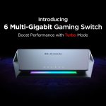 ⁦دي لينك سويتش متعدد بـ5 منافذ بسرعة 2.5GE (10/100/1000/2500Mbps)،و1 منافذ 10GE (10/100/1000/2500/5000/10000Mbps) ،اسود,D-Link DMS-106XT 6-Port Multi-Gigabit Unmanaged Switch⁩ - الصورة ⁦2⁩