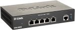 ⁦دي لينك راوتر  واي فاي مع 4 منافذ جيجابت , اسود, D-Link DSR-250V2/M SSL VPN Router (PPTP/L2TP/IPSec), 3 x Gigabit LAN, 2 x WAN with  1 Configurable WAN/LAN  port⁩ - الصورة ⁦3⁩