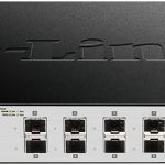 دي لينك سويتش سمارت بـ10منافذ بسرعة 10G ،اسود,D-Link DXS-1210-12SC/E 10G Smart Switch with 10-port 10G SFP+ and 2-port 10GBASE-T/SFP+ combo port