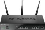 دي لينك راوتر  واي فاي مع 4 منافذ جيجابت , اسود, D-Link DSR-1000AC/MNA SSL Wireless AC SSL VPN Router (PPTP/L2TP/IPSec) ,4 x Gigabit LAN, 2 x Gigabit WAN