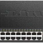 دي لينك سويتش 48 منفذ جيجابت و4 منافذ 10G اس اف بي ،اسود,D-Link DGS-1250-52X 48-Ports 10/100/1000 Mbps + 4 Ports 10G SFP+ Smart Managed Switch