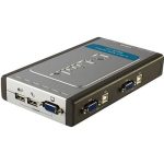 ⁦دي لينك سويتش KVM  يحتوي على 4 منافذ , D-Link DKVM-4U/ME/C2A  4-Port USB KVM Switch⁩ - الصورة ⁦2⁩