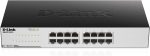 دي لينك سويتش 16 منفذ جيجابت،اسود,D-Link DGS-1016C/B 16-Port Gigabit Unmanaged Switch 