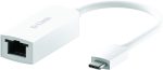 دي لينك  محول ايثرنت USB، شبكة عالية بسرعة 2.5جيجابت لاجهزة ويندوز وماك او اس- ابيض ,D-Link DUB-E250/C USB-C to 2.5G Gigabit Ethernet