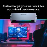 ⁦دي لينك سويتش متعدد بـ5 منافذ بسرعة 2.5GE (10/100/1000/2500Mbps)،و1 منافذ 10GE (10/100/1000/2500/5000/10000Mbps) ،اسود,D-Link DMS-106XT 6-Port Multi-Gigabit Unmanaged Switch⁩ - الصورة ⁦3⁩