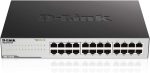 دي لينك سويتش 24 منفذ جيجابت،اسود,D-Link DGS-1024C/B 24 Port 10/100/1000Base-T unmanaged gigabit switch 