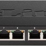 دي لينك سويتش 16 منفذ جيجابت،اسود,D-Link DGS-1016S/B 16-Port Gigabit Unmanaged Switch 