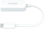 ⁦دي لينك  محول ايثرنت USB، شبكة عالية بسرعة 2.5جيجابت لاجهزة ويندوز وماك او اس- ابيض ,D-Link DUB-E250/C USB-C to 2.5G Gigabit Ethernet⁩ - الصورة ⁦3⁩