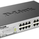 دي لينك سويتش POE  بـ16منفذ بسرعة (10/100Mbps)  ،و2 منافذ( 10/100/1000Bae-T/SFP)،اسود,D-Link DES-1018MP 16-Ports 10/100Mbps PoE + 2 10/100/1000Bae-T/SFP Combo Ports Unmanaged Switch