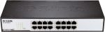 دي لينك سويتش 16 منفذ 10/100 ميجابت على الثانية،اسود,  D-Link DES-1016D/E 16-Port 10/100Mbps Desktop Ethernet Switch 