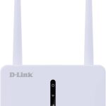 دي لينك راوتر واي فاي بشريحة بيانات متنقل مع 4 منافذ جيجابت ,ابيض, D-Link DWR-M961V LTE CAT6 4G/HSPA AC1200 router with 4xGigabit LAN ports with 1xGigabit combo WAN/LAN port
