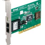 دي لينك محول بي سي اي 32 بت , D-Link DFE-551FX 100Base-FX 32Bit PCI Fiber adapter with one SC connector