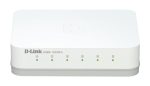 دي لينك سويتش 5 منفذ جيجابت،ابيض,D-Link DGS-1005A/B 5 Port Gigabit Easy Desktop Switch 