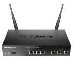 دي لينك راوتر  واي فاي مع 4 منافذ جيجابت , اسود, D-Link DSR-250V2/M SSL VPN Router (PPTP/L2TP/IPSec), 3 x Gigabit LAN, 2 x WAN with  1 Configurable WAN/LAN  port
