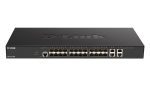 دي لينك سويتش سمارت بـ24منفذ بسرعة 10G ،اسود,D-Link DXS-1210-28S 10G Smart Switch with 24-port 10G SFP+ and 4-port 10GBASE-T ports