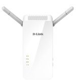 دي لينك مقوي شبكه واي فاي يدعم الجيل الرابع والخامس ، ابيض, D-Link DHP-W610AV/BNA PowerLine AV2 1000 Wi-Fi AC1200 Adapter