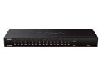دي لينك سويتش KVM يحتوي على 16 VGA مع D-Link KVM-450/DSE 16-Port KVM Switch with VGA and USB Ports, 4K Resolution, USB