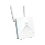 ⁦دي لينك راوتر سمارت واي فاي 6 بشريحة بيانات متنقل مع 3 منافذ ,ابيض, D-Link G415/E3GG4IN LTE 4G/HSPA Wireless AX1500 Wi-Fi 6 smart AI router⁩ - الصورة ⁦3⁩