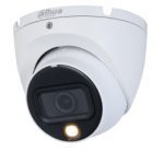 دهوا كاميرا داخلية سمارت ملونة فور كيه اتش دي انالوج، زاوية الرؤية ثابتة 3.6mm، مسافة الاضاءة 20m، تدعم جميع الانظمة ،D-Link DH-HAC-HDW1801TLMN-IL-A 5MP Smart Dual Light HDCVI Fixed-focal Quick-to-install Eyeball Camera