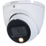 دهوا كاميرا داخلية سمارت ملونة 5ميجابكسل اتش دي انالوج، زاوية الرؤية ثابتة 3.6mm، مسافة الاضاءة 20m، تدعم جميع الانظمة ،D-Link DH-HAC-HDW1500TLMN-IL-A 5MP Smart Dual Light HDCVI Fixed-focal Quick-to-install Eyeball Camera