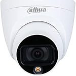 دهوا كاميرا داخلية سمارت ملونة 2ميجابكسل اتش دي انالوج،زاوية الرؤية ثابتة 3.6mm، مسافة الاضاءة 20m، تدعم جميع الانظمة ،D-Link DH-HAC-HDW1209TLQN-LED 2MP Full-color HDCVI Quick-to-install Eyeball Camera