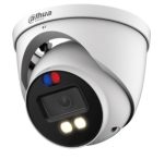 دهوا كاميرا داخلية ملونة 5ميجابكسل اتش دي انالوج،زاوية الرؤية ثابتة 3.6mm، مسافة الاضاءة 40m،مايك، DAHUA-DH-HAC-ME1509HN-A-PV 5MP HDCVI Full-Color Active Deterrence Fixed Eyeball Camera