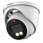 دهوا كاميرا داخلية ملونة 5ميجابكسل اتش دي انالوج،زاوية الرؤية ثابتة 3.6mm، مسافة الاضاءة 40m،مايك، DAHUA-DH-HAC-ME1509HN-A-PV 5MP HDCVI Full-Color Active Deterrence Fixed Eyeball Camera