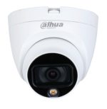 دهوا كاميرا داخلية سمارت ملونة 5ميجابكسل اتش دي انالوج،زاوية الرؤية ثابتة 3.6mm، ميكرفون، مسافة الاضاءة 20m، تدعم جميع الانظمة ،DAHUA-HAC-HDW1509TLQN-A-LED 5MP Full-color HDCVI Quick-to-install Eyeball Camera