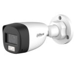 دهوا كاميرا خارجية سمارت ملونة 5ميجابكسل اتش دي انالوج،زاوية الرؤية 3.6mm، مسافة الاضاءة 20m، تدعم جميع الانظمة ،D-Link DH-HAC-HFW1500CLN-IL-A 5MP Smart Dual Light HDCVI Fixed-focal Bullet Camera