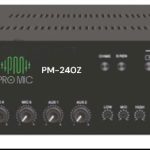 PM-240Z 240 WATT 5 Zones Mixer Amplifier with Timer & USB& Tuner & Bluetooth واط 240 مناطق 5 مضخم صوت مع وUSB وموالف وبلوتوث