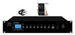 PM-500MW 500 WATT Zones Mixer Amplifier with Timer & USB& Tuner & Bluetooth واط 500 مناطق 6 مضخم صوت مع مؤقت وUSB وموالف وبلوتوث