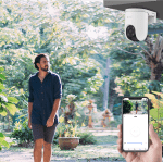 ⁦ايزفيز كاميرا خارجية تعمل بالشريحة 4جي تتحرك في جميع الاتجاهات   EZVIZ CS-H8C 4G 2K/3MP Camera Outdoor Color PTZ⁩ - الصورة ⁦4⁩