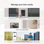⁦ازفيز انتركوم باب صوت وصورة مع شاشة لمس ملونة 7 أنش واي فاي  Ezviz CS-HP7 3MP Intercom Smart Home Video Door phone 2.4G 5G⁩ - الصورة ⁦2⁩