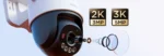 ⁦ايمو كاميرا خارجية تعمل بالشريحة 4جي تتحرك في جميع الاتجاهات   IMOU IPC-K7FN-5H0WE CRUISER SC 4G 3K/5MP Camera Outdoor Color PTZ⁩ - الصورة ⁦4⁩