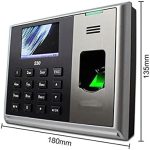 ⁦جهاز بصمة حضور وانصراف ( بصمة، كرت، رقم سري) بسعر رخيص ومناسب لجميع القطاعات  ZKTeco S30 Fingerprint Time Attendance Machine Fingerprint / Card / Password⁩ - الصورة ⁦2⁩