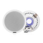 DSP7011 6.5 Inch Frameless 10W Ceiling Speaker with Transfomer DSPPA دسبا سماعات سقف بدون إطار مقاس 6.5 بوصة بقوة 10 وات مع محول
