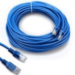 30متر كيبل شبكة كات6  سلك جاهز  ازرق Cable cat6 patch cord Blue 30m
