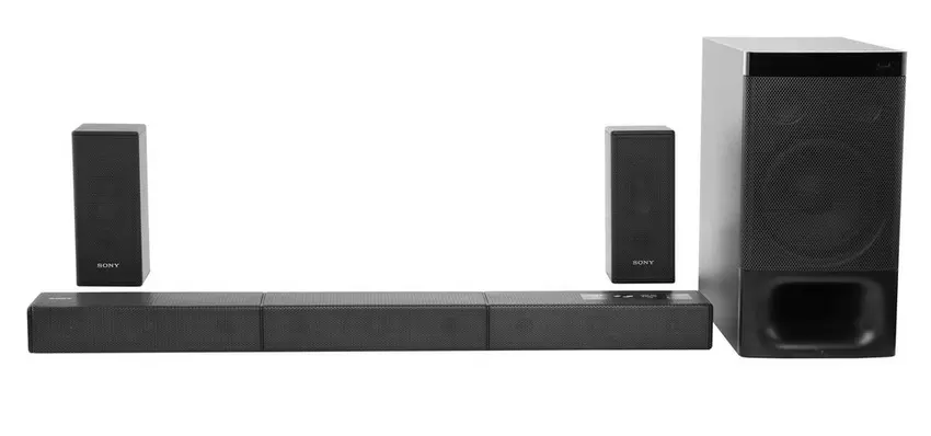 100043161_100_01 Sony 1000W High Power Real 5.1ch Dolby Digital Cinema Soundbar, HT-S500F مسرح سينمائي محيطي دولبي من سوني 1000 وات - الصورة 1