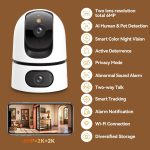 ⁦IPC-SXN-6MOWED WE-imou Ranger Mini Camera , كاميرا مراقبة إيمو لاسلكية داخلية متحركة دقة 6 ميجا⁩ - الصورة ⁦4⁩