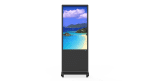 ⁦شاشة عرض إعلانية 55 انش طويلة Standing Indoor Portable Touch LCD Display Indoor Poster Advertising Display Screen 55 inch⁩ - الصورة ⁦3⁩