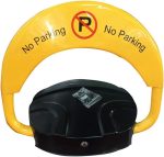 عرض اليوم الوطني قفل ركن السيارة الاوتوماتيكي بالتحكم عن بعد، ومقاومة للماء والسرقة بزاوية 180 درجة Automatic Remote Control Car Parking Lock, Multiple Control Waterproof Anti-theft 180 ° Flip Heavy Duty Removable Fold Down Metal