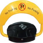 عرض اليوم الوطني قفل ركن السيارة الاوتوماتيكي بالتحكم عن بعد، ومقاومة للماء والسرقة بزاوية 180 درجة Automatic Remote Control Car Parking Lock, Multiple Control Waterproof Anti-theft 180 ° Flip Heavy Duty Removable Fold Down Metal