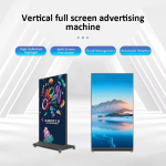 شاشة عرض إعلانية 65 انش (شاشة كاملة) لمس داخلية قائمة على الأرض MGSA MGIR6500 Floor Standing Indoor Portable Touch LCD Display Indoor Poster Advertising Display Screen 65 inch ( FULL SCREEN)