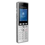 ⁦جراندستريم هاتف لاسلكي ip واي فاي  Grandstream WP822 Wireless Wi-Fi IP Phone with Built-in Dual Band 802.11a/b/g/n/AC/AX and 6 Hours Talk Time⁩ - الصورة ⁦3⁩